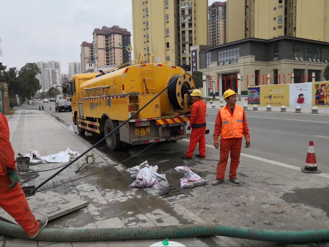 互助排污管道清淤-管道清洗